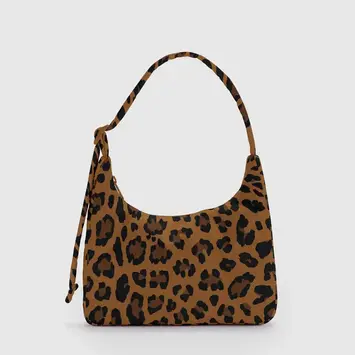 Baggu - BA BA BAG - Mini Nylon Shoulder Bag, Leopard