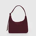 Baggu - BA BA BAG - Mini Nylon Shoulder Bag, Mahogany