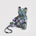 Baggu - BA BA BAG - Bear Bag, Green Star Plaid