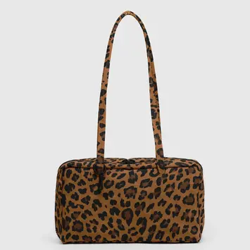 Baggu - BA BA BAG - Nylon Bowler Bag, Leopard