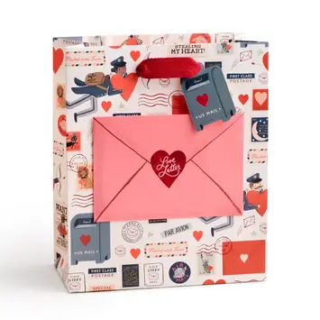 Rifle Paper Co - RP Rifle Paper - Love Letters Medium Gift Bag