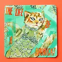 Amy Hartelust Art and Illustration - AHA AHA ST - Life of A Showcat Sticker
