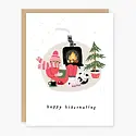 Party of One - POO POOGCHO - Happy Hibernating Card