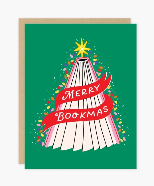 Party of One - POO POOGCHO0014 - Merry Bookmas Holiday Card