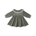 Quincy Mae - QM QM BKBC - Velour Baby Dress || Forest