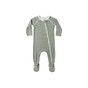 Quincy Mae - QM QM BKBC - Bamboo Zip Footie || Forest Check