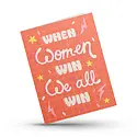 Hustle & Hope - HAH HAHGCMI0001 - When Women Win Card (includes a free digital guide)