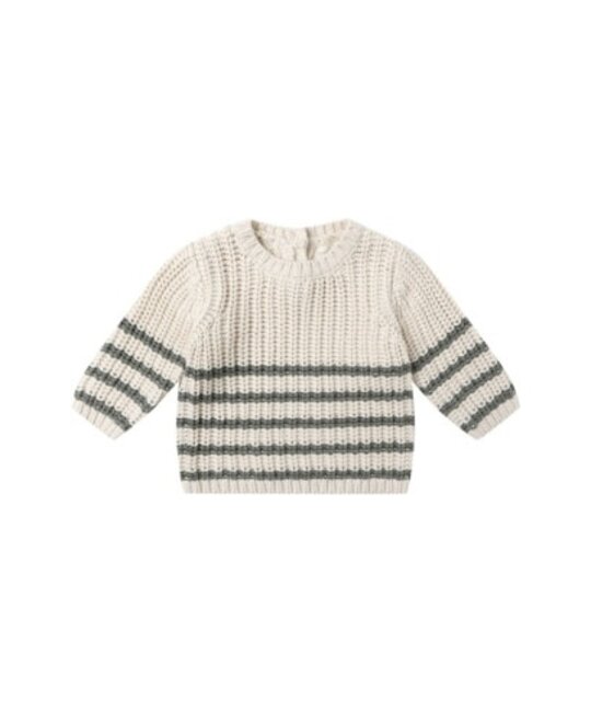 Quincy Mae - QM QM BKBC - Rex Sweater || Forest