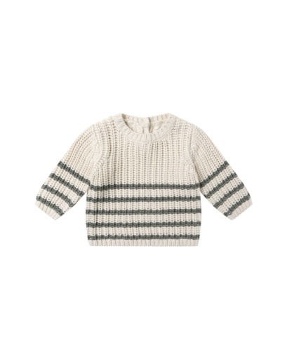 Quincy Mae - QM QM BKBC - Rex Sweater || Forest