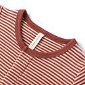 Quincy Mae - QM QM BKBC - Hidden Snap Footie || Candy Stripe