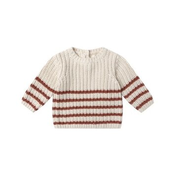 Quincy Mae - QM QM BKBC - Rex Sweater || Cranberry