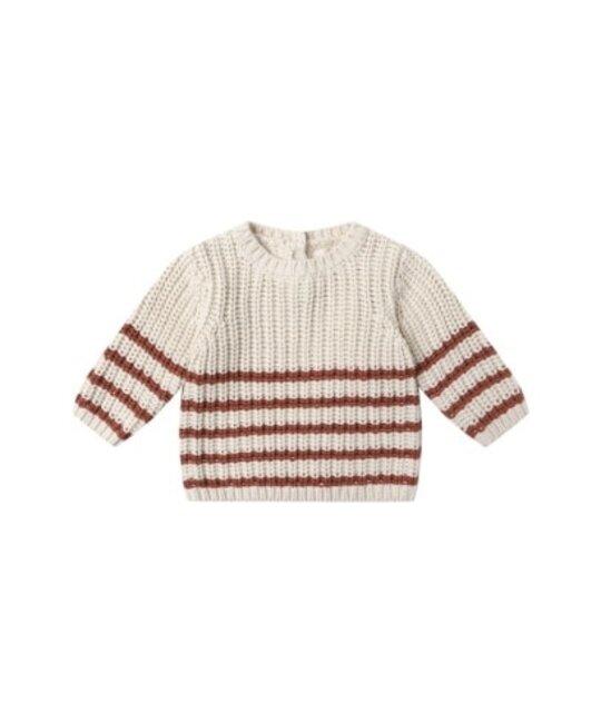 Quincy Mae - QM QM BKBC - Rex Sweater || Cranberry