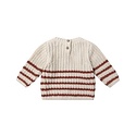 Quincy Mae - QM QM BKBC - Rex Sweater || Cranberry