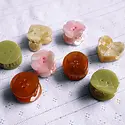 Hey Ricochet - HR HR ACHA - Button Mini Claw Clip Set, Folklore