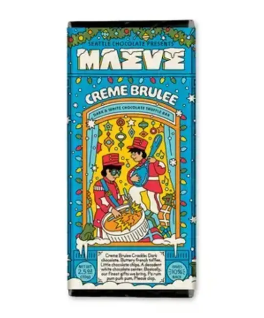 Maeve By Seattle Chocolate - MSC MSC FAD - Creme Brûlée Truffle Bar