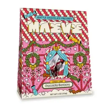 Maeve By Seattle Chocolate - MSC MSC FAD -  Peppermint Pad Bonbon Box (4 oz)
