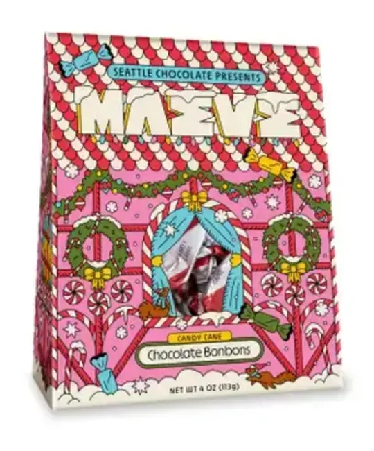 Maeve By Seattle Chocolate - MSC MSC FAD -  Peppermint Pad Bonbon Box (4 oz)
