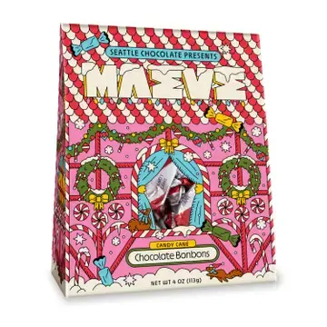 Maeve By Seattle Chocolate - MSC MSC FAD -  Peppermint Pad Bonbon Box (4 oz)