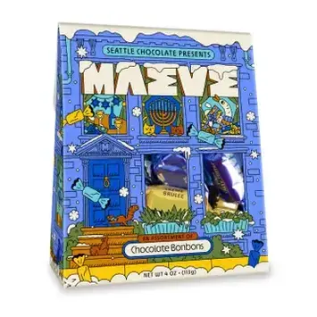 Maeve By Seattle Chocolate - MSC MSC FAD -  Home For Hanukkah Bonbon Box (4 oz)