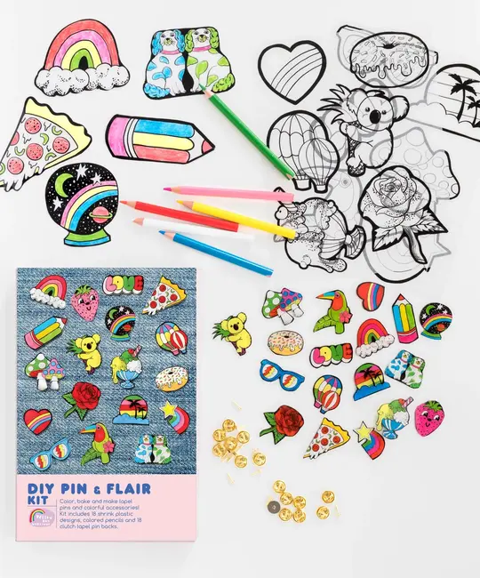 Yellow Owl Workshop - YOW YOW DIY - DIY Pin and Flair Kit
