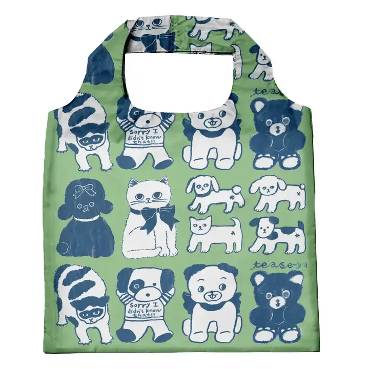 Yellow Owl Workshop - YOW YOW BA -  Snuggle Society Art Sack by Naon Jeong (Eco-Friendly Reusable Tote)