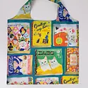 Yellow Owl Workshop - YOW YOW BA -  Useless Books Art Sack Eco-Friendly Reusable Tote by Anna Hoyle