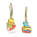 Yellow Owl Workshop - YOW YOW JE - Charcuterie Cheese & Tin Fish Drop Earrings