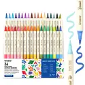 Grabie Art - GRAA GRAA AS - Dual Tone Brush Tip Acrylic Paint Marker Set Of 36