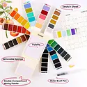 Grabie Art - GRAA GRAA AS - 56 Color Foldable Watercolor Set with Water Brush Pen
