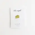 A Jar Of Pickles - AJOP AJOP ACEP - Cheese Slice Enamel Pin