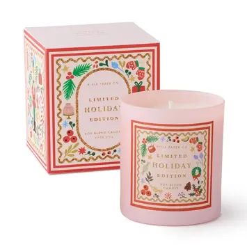 Rifle Paper Co - RP RP CALA - Holly Jolly Nutcracker Candle