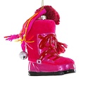 Cody Foster - COF COF OR - Pink Ski Snow Boot Ornament