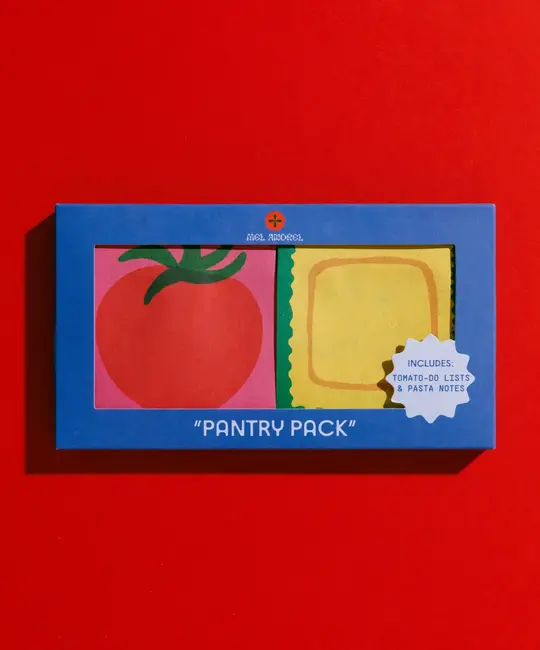 Mel Andrel - MA MA OS - Pantry Pack - Pasta + Tomato Sticky Note 2 Pack