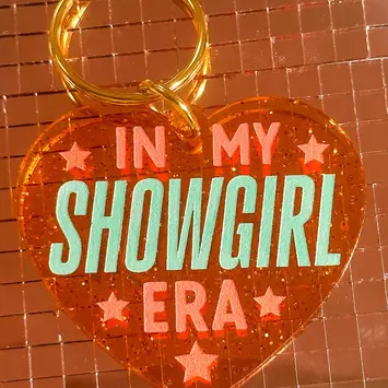 The Hissin Kitten - THK THK ACKC - In My Showgirl Era Taylor Swift Keychain