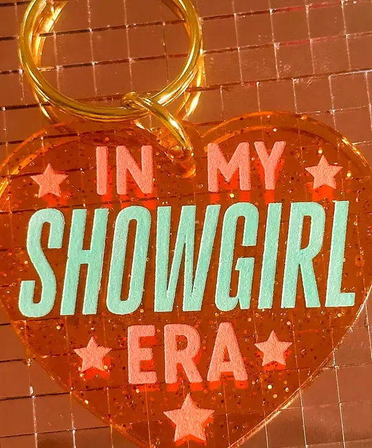 The Hissin Kitten - THK THK ACKC - In My Showgirl Era Taylor Swift Keychain