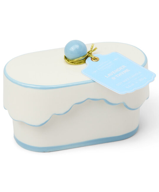 Paddywax - PA PA CALA - Lavender and Thyme Porcelain Candle, Chérie Collection
