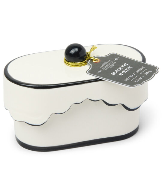 Paddywax - PA PA CALA - Black Fig & Olive Porcelain Candle, Chérie Collection