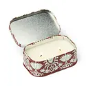 Paddywax - PA PA CASM - French Linen & Orris Printed Tin Candle, Chérie Collection