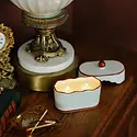 Paddywax - PA PA CALA - French Linen and Orris Porcelain Candle, Chérie Collection