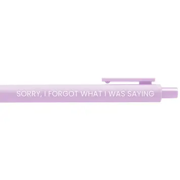 Sammy Gorin - SAG SAG OSPE - Sorry, I Forgot What I Was Saying Gel Pen Single