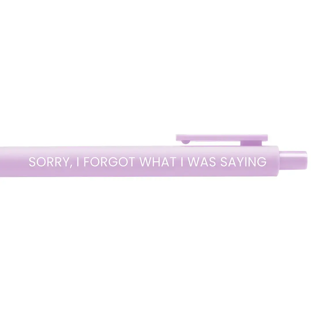 Sammy Gorin - SAG SAG OSPE - Sorry, I Forgot What I Was Saying Gel Pen Single