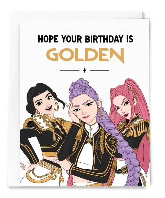 Sammy Gorin - SAG SAGGCBI0035 - Hope Your Birthday Is Golden K-Pop Card