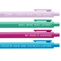Sammy Gorin - SAG SAG OSPE - Adhd, Add, Neurodivergent Gel Pen Set