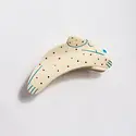 Winona Irene - WII WII ACHA -  Rainbow Rhinestone Puppy Dog Claw Clip