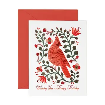 Rifle Paper Co - RP RP NSHO - Cardinals Boxed Holiday Note Set of 8
