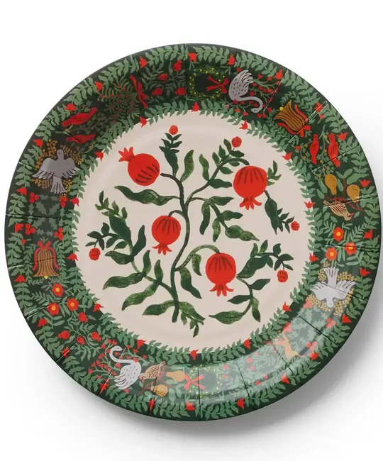 Rifle Paper Co - RP RP PS - Christmastide Small Plates, Set of 10