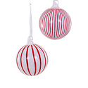 Cody Foster - COF COF ORN - Striped Bauble-Medium Asst