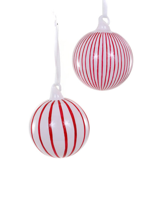 Cody Foster - COF COF ORN - Striped Bauble-Medium Asst