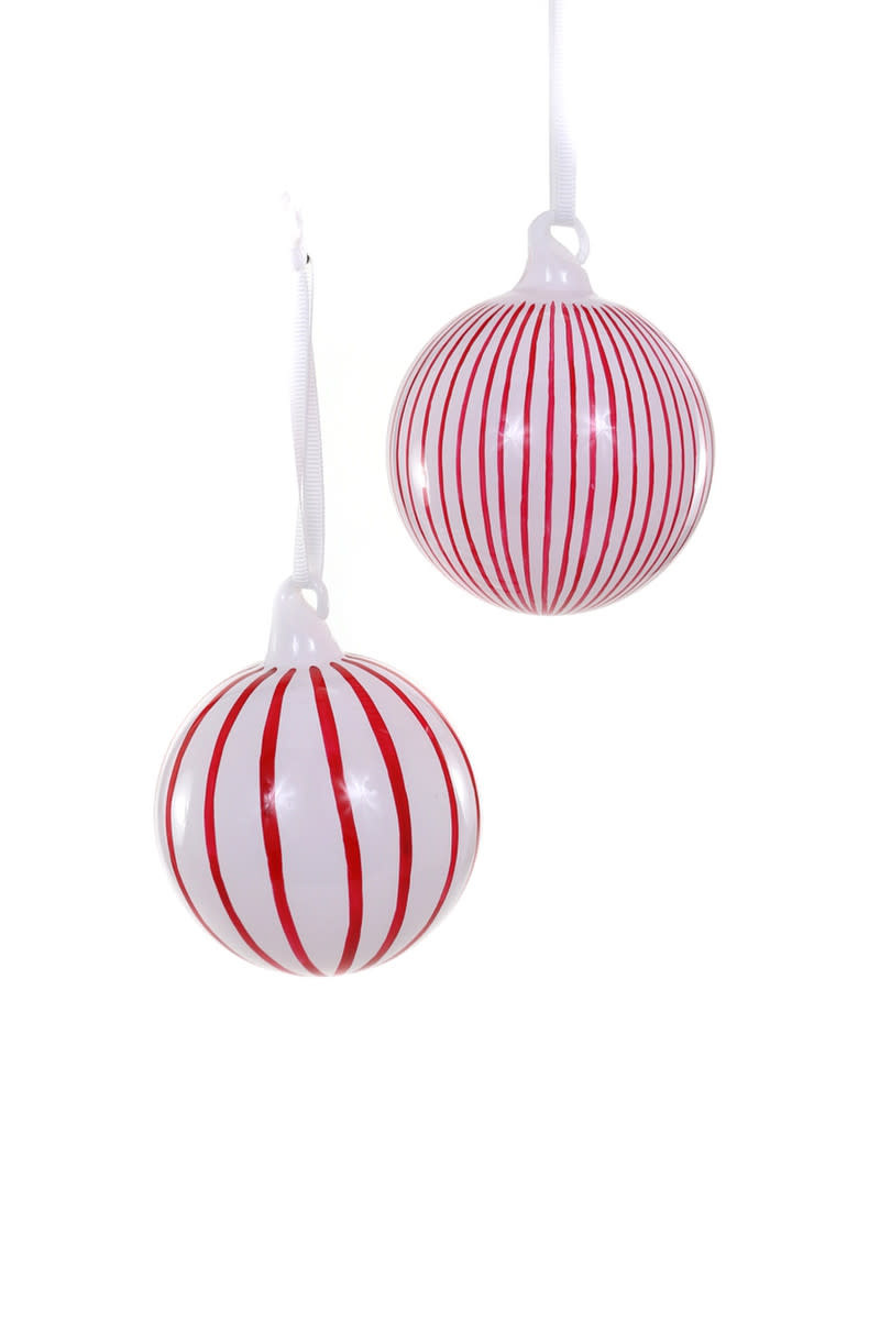 Cody Foster - COF COF ORN - Striped Bauble-Medium Asst