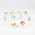 Cody Foster - COF COF OR - Frosty Abode Snow Globe Ornament (Assorted)
